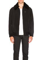 Robert Geller Raphael Bomber In Black