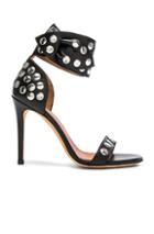 Iro Sandarok Leather Heels In Black