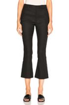 Derek Lam 10 Crosby Cropped Flare Pants In Black