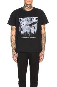 Rhude Paradise Tee In Black