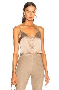 Sablyn Delilah Button Tank In Neutrals