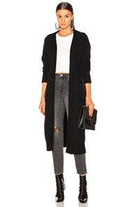 John Elliott Lima Alpaca Cardigan In Black