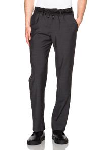 Casely-hayford Hungerford Drawstring Trousers In Gray