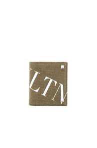 Valentino Billfold Wallet In Green