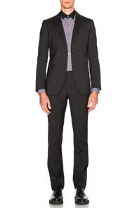 Lanvin 2 Button Suit In Black