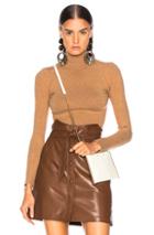 Joostricot Long Sleeve Turtleneck In Brown,neutral