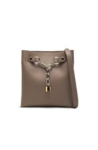 Alexander Wang Attica Chain Shoulder Bag In Gray