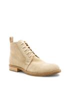 Ann Demeulemeester Lace Up Boots In Neutrals