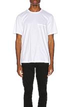 Helmut Lang Laws Tee In White