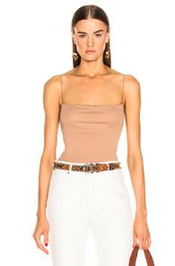 Enza Costa Essential Strappy Tank In Neutral
