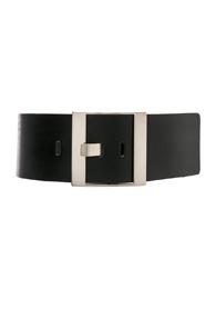 Maison Margiela Buckle Belt In Black
