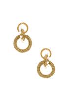 Lucy Folk Pharaoh Pearl Earrings In Metallic