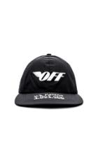 Off-white Goretex Cap In Black
