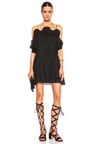 Thakoon Addition Crochet Border Dress In Black