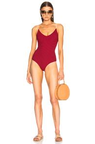 Cali Dreaming Messier Swimsuit In Red