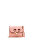 J.w. Anderson Mini Pierce Bag In Pink,neutrals
