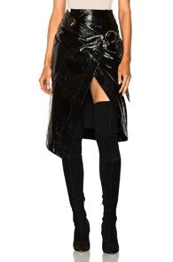 Petar Petrov Ruth Wrap Skirt In Black