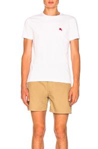 Burberry Cotton Jersey Tee In White