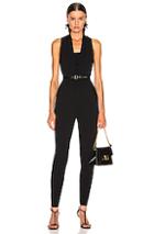 Stella Mccartney All In One Strong Jumpsuit In Black