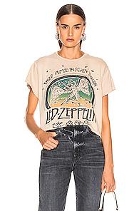 Madeworn Led Zeppelin 1977 Tee In Neutral