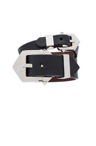 Givenchy Double Belt Bracelet In Black