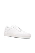Common Projects Leather Bball Low Sneakers In White