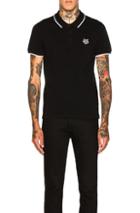 Kenzo K Fit Polo In Black