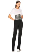 Oscar De La Renta Sequined Belt In Metallics
