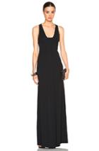 Calvin Klein Collection Fabiola Stretch Matt Cady Dress In Black