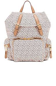 Burberry Monogram Backpack In Pink