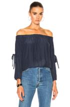 Calvin Rucker For Fwrd I Knew I Loved You Top In Blue