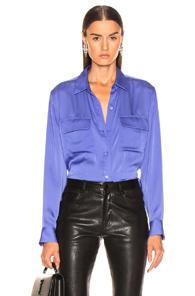 Equipment Signature Top In Purple