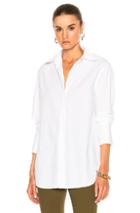 Rag & Bone Essex Poplin Shirt In White