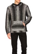 Stussy Chunky Knit Drug Rug Sweater In Gray,stripes