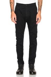 Helmut Lang Back Strap Trousers In Black