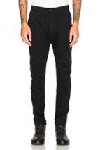 Helmut Lang Back Strap Trousers In Black