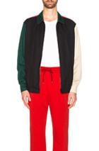 Burberry Cadshaw Reversible Jacket In Blue,green,neutral,plaid,red