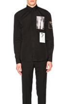 Givenchy Patch Print Shirt In Black