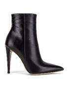 Gianvito Rossi Scarlet Ankle Heel Booties In Black