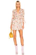 Veronica Beard Sean Dress In Floral,neutral