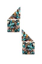 Lele Sadoughi Shingle Earrings In Blue