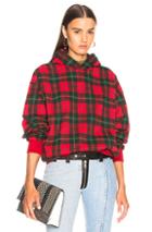 Fear Of God Everyday Hoodie In Checkered & Plaid,red,green