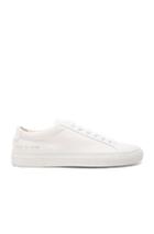Common Projects Canvas Achilles Low In White