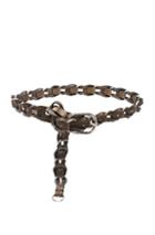 Rag & Bone Mason Woven Belt In Green