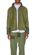 Junya Watanabe Rain Jacket In Green