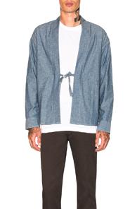 Visvim Lhamo Shirt In Blue