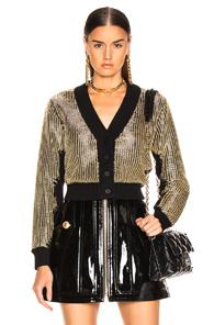 Rta Hunter Sweater In Black,metallic