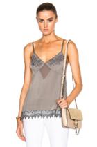 Kate Sylvester Susie Cami Top In Gray