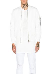 Stampd Strapped Bomber In White