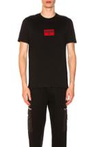 Givenchy Distressed Logo T-shirt In Black